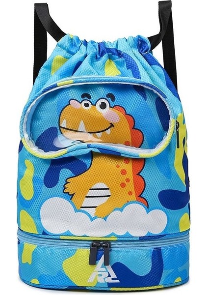 Çocuk Rahat Çanta Yüzme Çantası Plaj Çantası Kız Sırt Çantası Saklama Çantası (Yurt Dışından)