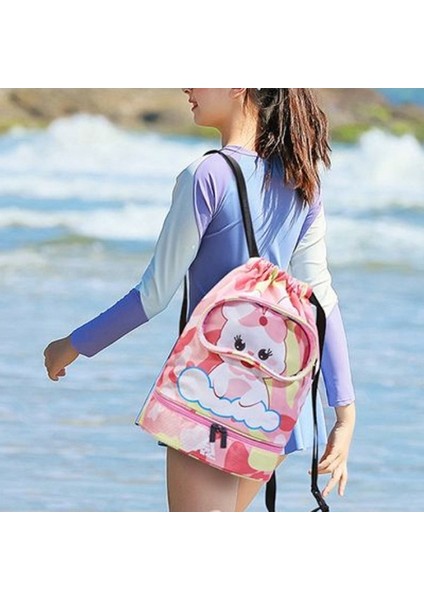 Çocuk Rahat Çanta Yüzme Çantası Plaj Çantası Kız Sırt Çantası Saklama Çantası (Yurt Dışından) modelleri