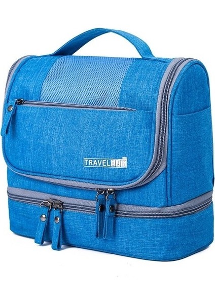 Kuru ve Islak Ayırma Tuvalet Saklama Çantası Kozmetik Çantası ve Su Geçirmez Banyo Çantası Seyahat Taşınabilir Kozmetik Çantası (Yurt Dışından)