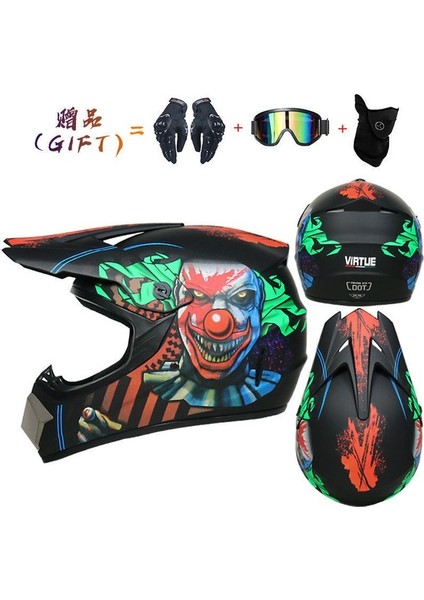 Motosiklet Kaskı Dağ Bisikleti Tam Kask Arazi Kaskı Küçük Hafif Arazi Kaskı Kask, Gelişmiş Koruma (Yurt Dışından) modelleri