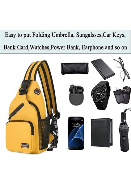 Yeni Bayan Göğüs Çantası - Sarı (Yurt Dışından) fırsatları