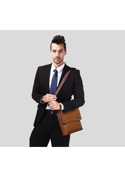 2'li Paket Deri Çapraz Askılı Omuz Çantası (Yurt Dışından)