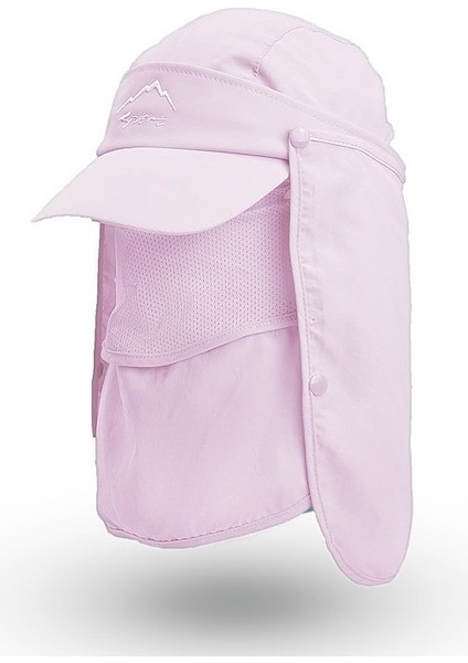 Çok Fonksiyonlu Güneş Şapkası Açık Gri (Yurt Dışından)