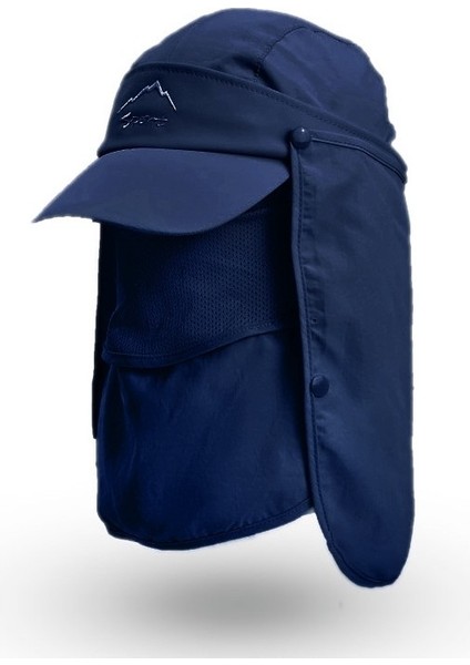 Çok Fonksiyonlu Güneş Şapkası Açık Gri (Yurt Dışından)