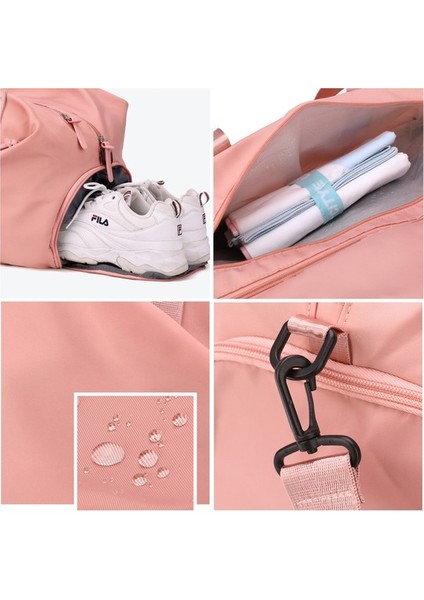 Büyük Kapasiteli Seyahat Çantası Kuru ve Islak Ayırma Spor Çantası Yüzme Çantası Tek Omuz Çapraz Çanta (Yurt Dışından) fırsatları