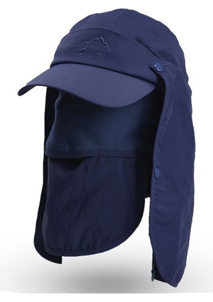 Güneş Önleyici Uv Korumalı Şapka - Açık Gri (Yurt Dışından)