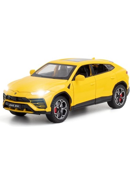 Lamborghini Urus Metal Model Araba 1-24 Kapılar Kaput Bagaj Açılır Işıklı Sesli (Yurt Dışından)