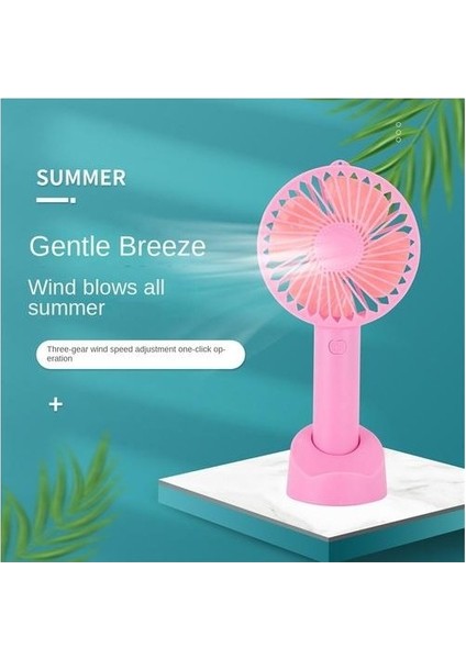 1000 Mah Plastik Elle Tutulan Fan, Şarj Edilebilir Taşınabilir Usb, Öğrenci Yurtta Küçük Fan Uygundur (Yurt Dışından) fiyatları