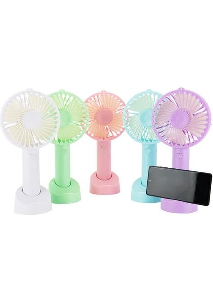 1000 Mah Plastik Elle Tutulan Fan, Şarj Edilebilir Taşınabilir Usb, Öğrenci Yurtta Küçük Fan Uygundur (Yurt Dışından) modelleri
