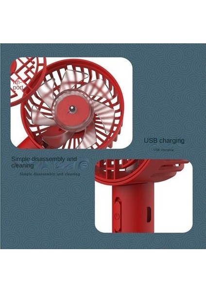 Mini El Taşıyıcı Küçük Fan, Taşınabilir Masaüstü Küçük Fan, Şarj Edilebilir Küçük Elektrik Fan (Yurt Dışından) fiyatları