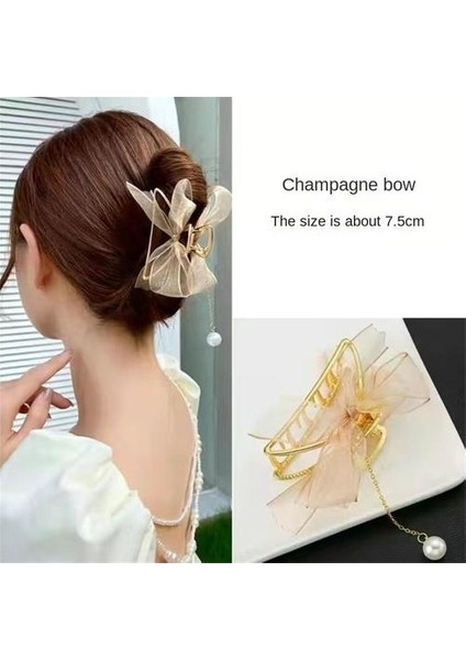 Alaşım Saç Tokası, Kıdemli Retro Tarzı Tarzı Güzel Basit Saç Klibi (Yurt Dışından) modelleri