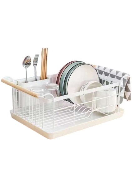 Sofra Takımı Lavabo ile Mutfak Kabı Rafı Paslanmaz Çelik Bulaşık Rafı (Yurt Dışından)