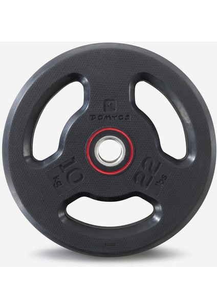 Corength Kas Geliştirme Diski - Kauçuk - Tutacaklı - 28 mm - 10 kg