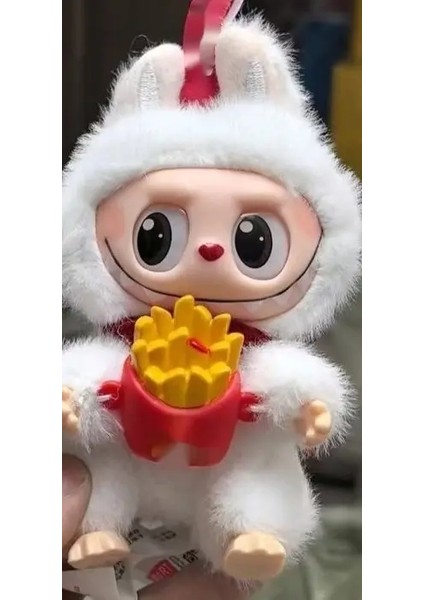 Yeni Labubu Te Bir Burger Ye Vinil Serisi Şanslı Çanta Anime Kawaii Figür Odası Dekorasyonu Özelleştirilmiş Oyuncak Gizemi Kutusu Çocuk Hediye Renk: Patates/boyut: Çoğaltma (Yurt Dışından)