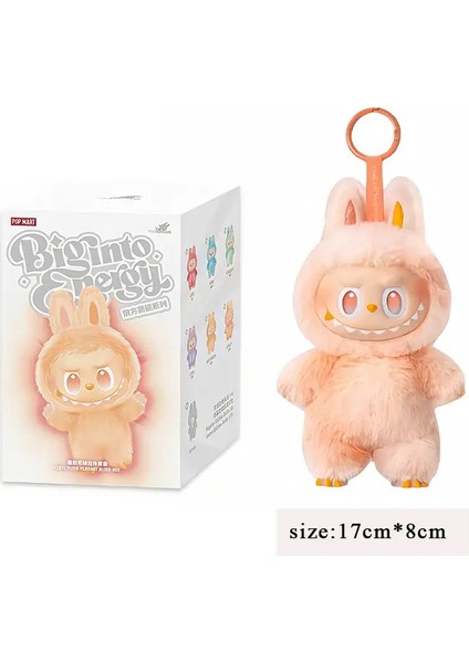 Labubu Kalp Atışı Macaron Emaye Canavarlar Yüzü Şanslı Çanta Pvc Figürin Masa Üstü Süsleme Kawaii Bebek Çocuk Doğum Günü Hediye Rengi: Mutluluk (Yurt Dışından)