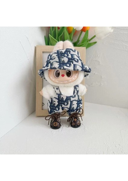 17CM Mini Peluş Bebek Kore Kore Kpop Exo Labubu Idol Strap Etek Giyim Hediye Renk: 3 Pcs (Yurt Dışından)