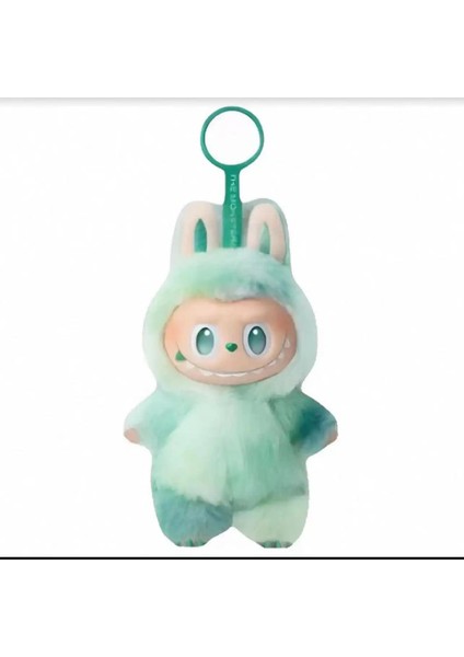 Labubu 3.0 Sıcak 17 cm Canavarlar Kalp Atışı Macaron Emaye Yüzü Sevimli Doldurulmuş Pvc Figürin Masa Süsü Kawaii Oyuncak Çocuk Hediye Rengi: Sakin (Yurt Dışından)