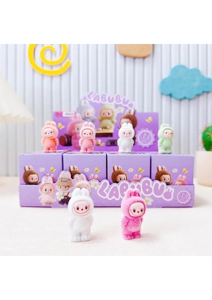 Labubu Şanslı Çanta 12PCS Karikatür Akın Oyuncak Figür Sevimli Bebek Masaüstü Dekorasyon Süsleri Model Kutulu Çocuk Hediyesi Scolor: C 12PCS Şanslı Çanta (Yurt Dışından)