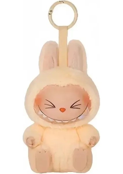Juguetes Modelo De Peluche De La Serie Sentada Kawaii Canavar Klonu Llavero Oyuncak Hediyesi Animasyon Karakteri Labubu Şanslı Çanta Renk: Mavi (Yurt Dışından)