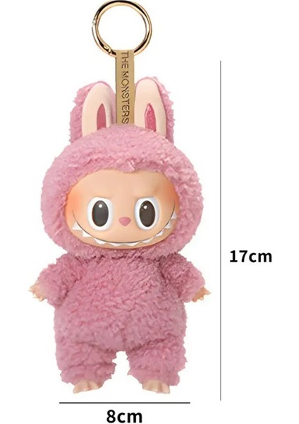 2025 Yeni Sıcak Sevimli Labubu Canavarlar Şanslı Çanta Oyuncaklar Kardiyak Macaron Kawai Tahmin Torbası Figür Modeli Anahtarlık Sürpriz Hediyeler Toys Renk: Kutu Yok (Yurt Dışından)