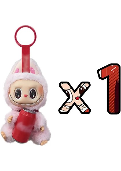 Yeni 3.0 Canavar Coca Cola Serisi Vinil Bebek Labubu Action Figür Anahtarlık Oyuncakları Çocuk Yeni Yıl Sürpriz Hediyeler Renk: C 1pcs (Yurt Dışından)