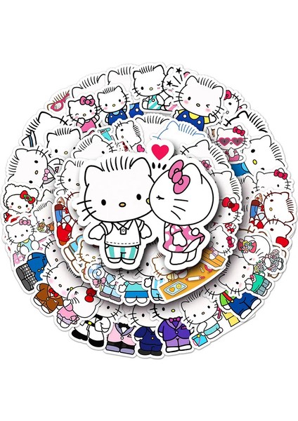 10/30/50PCS Sevimli Sanrio Karikatürü Sevgili Daniel Anime Çıkartmaları Dekorasyon Su Şişe Buzdolabı Dizüstü Bilgisayar Komik Çıkartma Çocuklar Oyuncak: 50PCS (Yurt Dışından)