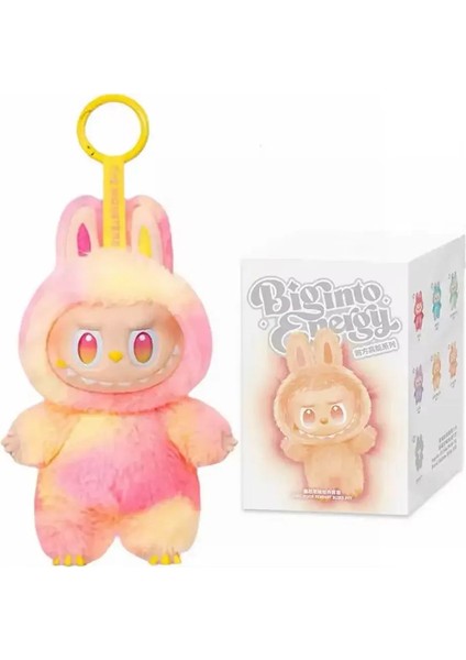 Kalite Labubu Şanslı Çanta Canavar Serisi Pvc Kawaii Labubu Macaron Kolye Bebek Monster Keychin Doğum Günü Tatil Çocuk Hediye Renk: Sadakat (Yurt Dışından)