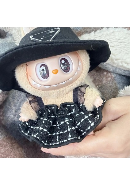 Labubu Canavarlar Kolye Nesil Macaron Anime Figür Pvc Oyuncaklar Sevimli Labubus Bebek Anahtar Aksesuarları Çocuk Doğum Günü Hediyeleri Renk: Clear (Yurt Dışından)