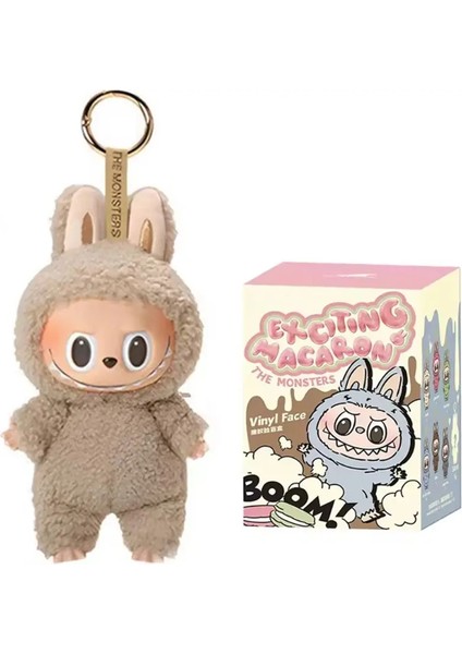 Sıcak Labubu Şanslı Çanta Canavarlar Kalp Atışı Macaron Emaye Yüzü Pvc Heykelcik Masa Masası Kawaii Bebek Çocuk Noel Hediyesi Renk: BH-909-CC (Yurt Dışından)