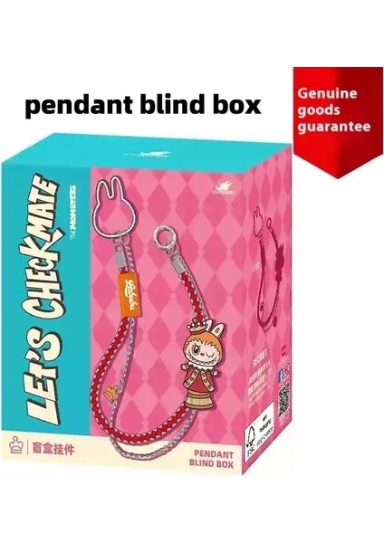 Labubu Orijinal Canavarlar Labubu, Checkmate Serisi Şanslı Çanta Sevimli Çanta Kolye ve Vinil Bebekler ve Buzdolabı Magnetcolor: Sıralanmamış Seçim 1 Pc (Yurt Dışından)