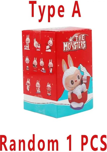 Stokta Yeni Monsters Canvas Serisi Şanslı Çanta Labubu Oyuncak Figürler Masaüstü Süsleri Zarif Çevreseller Hediye Kilo: Tip B-Unordered Selection 1 Pcs (Yurt Dışından)