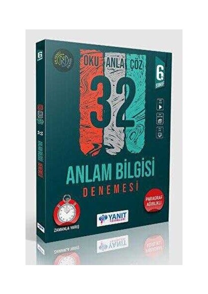 6. Sınıf Anlam Bilgisi 32 Deneme