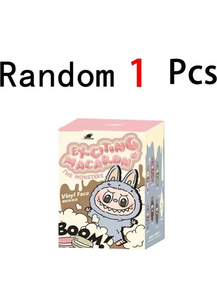 Popmart Labubu Monsters Serie Şanslı Çanta Manga Heykelcik Koleksiyonu Sevimli Bebek Toplama Masaüstü Dekorasyon Doğum Günü Kız Hediye Saklığı: Sıralanmamış Seçim 1 Pcs/boyut: 18CM (Yurt Dışından)