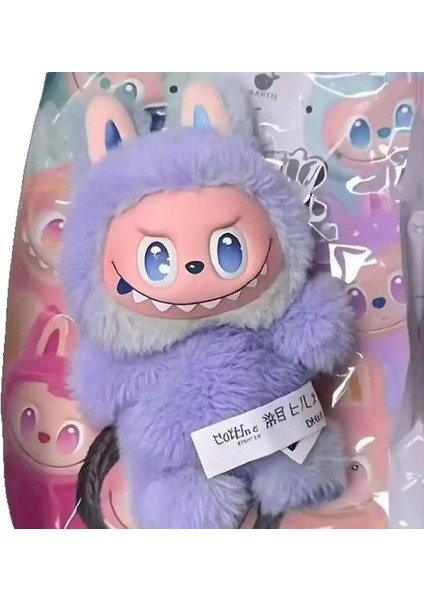 2025 Labubu Canavar Serisi V3 Şanslı Çanta Anime Figür Kawaii Sevimli Anahtarlık Sürpriz Gizem Oyuncak Sıcak Yeni Sınırlı Edition Renk: B (Yurt Dışından)