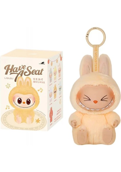Anime Figürü Labubu Şanslı Çantasu Bir Koltuk Serisi Var Vinil Kolye Bebek Modeli Oyuncak Sevimli Canavar Kopya Anahtarlık Oyuncakları Noel Hediyeleri Renk: Tiansisi (Yurt Dışından)