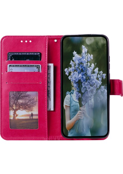 Google Pixel 9/pixel 9 Pro Mandala Çiçek Standlı Cüzdan Deri Kılıf Için Telefon Kılıfı (Yurt Dışından)