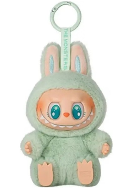 Popmart Labubu Macaroon 2. Nesil Oturma Partisi Vinil Peluş Bebek Sürpriz Şanslı Çanta Kolye Süsleri Sürpriz Hediye Rengi: Kahverengi (Yurt Dışından)