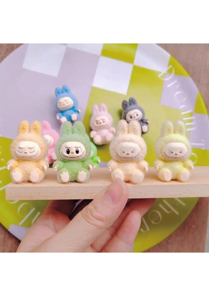 Yeni Mini Labubu Akın Güzel Bebek Sevimli Oyuncaklar Diy Kolye Aksesuarları Masaüstü Dekorasyon Modeli Süslemeler Sevimli Noel Hediyeleri Renk: Sarı/boyut: Sıralanmamış Seçim 5 Adet (Yurt Dışından)
