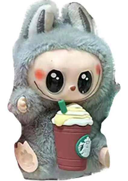 Kalp Atışı Macaron Emaye Canavarlar Yüz Pvc Figürin Masa Üstü Süs Kawaii Bebek Çocuk Doğum Günü Hediyesi: 05 Kutu Yok (Yurt Dışından)
