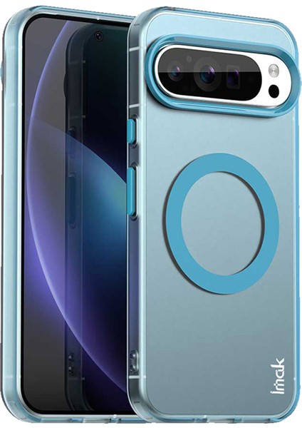 Google Pixel 9 Pro/pixel 9 Kılıfı Için Magsafe Candy Color Anti Drop Tpu + Pet Arka Kapak ile Uyumlu (Yurt Dışından)