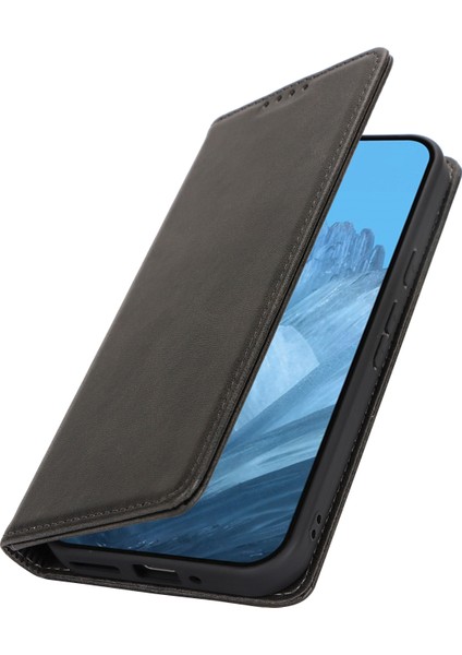 Google Pixel 9/pixel 9 Pro Kılıf Pu Deri Cüzdan Manyetik Kapanan Telefon Kılıfı (Yurt Dışından)