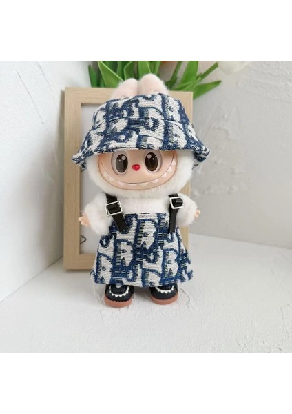 17CM Mini Peluş Bebek Kore Kore Kpop Exo Labubu Idol Strap Etek Giyim Hediye Renk: 3 Pcs (Yurt Dışından)