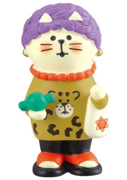 Japon Kedi Sevimli Gece Pazarı Kız Bekü Durak Kitabevi Minyatür Sahne Oluşturmak Reçine El Sanatları Dekorasyon Renk: 4 (Yurt Dışından)