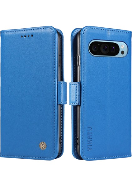 Google Pixel 9/pixel 9 Pro Cüzdan Telefon Kılıfı Düşmeye Karşı Deri Kapaklı Kılıf (Yurt Dışından)