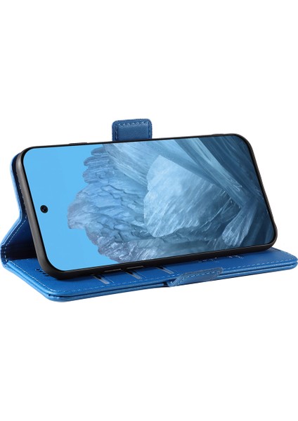 Google Pixel 9/pixel 9 Pro Cüzdan Telefon Kılıfı Düşmeye Karşı Deri Kapaklı Kılıf (Yurt Dışından)