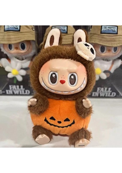 Orijinal Canavar Cadılar Bayramı Kabak Serisi Labubu Bebek Şanslı Çantasu Oyuncaklar Kawai Anime Figür Modeli Anahtarlık Doğum Günü Hediyesi: 01 (Yurt Dışından)