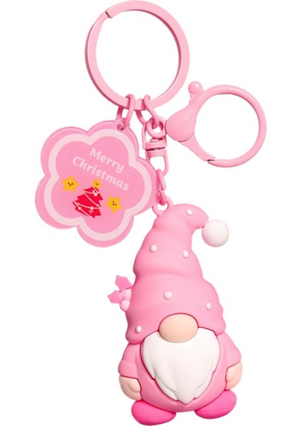 Noel Anahtarlık Partisi Noel Baba Karikatür (Yurt Dışından)