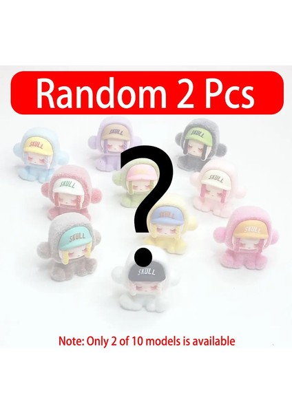 Küçük Ölçekli Kafatası Panda Serisi Akın Şanslı Çanta Oyuncaklar Gizem Kutusu Mistery Figure Figure Sürpriz Kutu Model Çocuk Doğum Günü Hediyesi: Sıralanmamış Seçim 1 Pcs (Yurt Dışından)