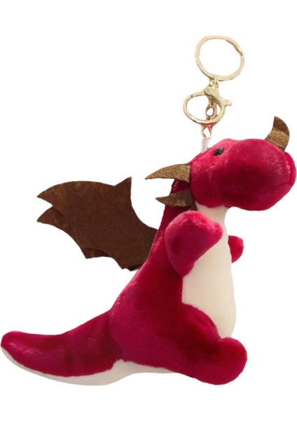 Çanta Için Dinozor Anahtarlık, Kolye, Dinozor Doldurulmuş Kırmızı (Yurt Dışından) fırsatları