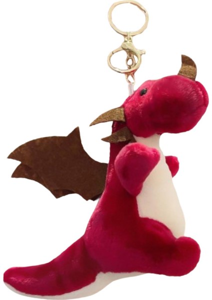 Çanta Için Dinozor Anahtarlık, Kolye, Dinozor Doldurulmuş Kırmızı (Yurt Dışından) indirimleri